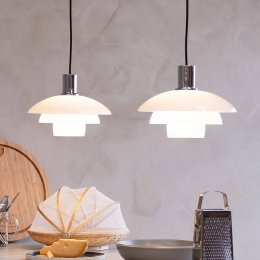 DybergLarsenMorphhanglampopaal28cmglas