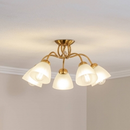 LamkurPlafondlampMiranda5-lampsmessing