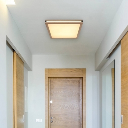 GloboKarlavierkanteLEDplafondlamp45x45cm