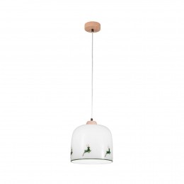 austroluxKolarzChalethanglampwitgroenhert25cmglas