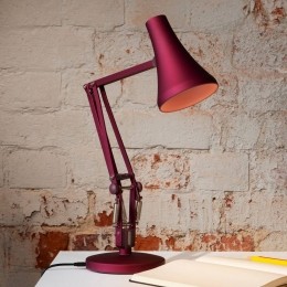 Anglepoise90MiniMiniLEDtafellampbessenrood