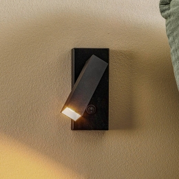 ArgonWandspotRairichtbaarzwart