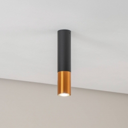 EulunaThalassaDownlight1flgzwartkoper29cm