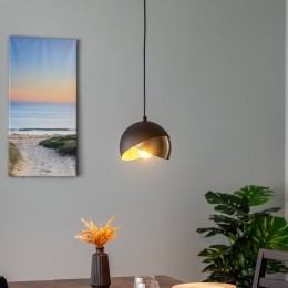 OpviqBerceste252-Shanglamp20cmzwartgoud