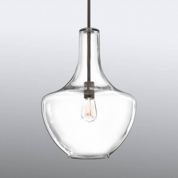 KICHLERFittingbronsantiek-mediumhanglampEverly