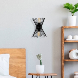 OpviqWandlampKirpi3091updownbreedte23cmzwart