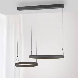 PaulNeuhausEskoLEDhanglampzwartlengte90cm