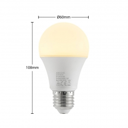 ArcchioLEDlampE27A6095W3000Kopaal2perset