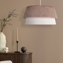 EulunaHanglampBoucle50cmcappucchinoecru