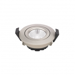 SigorLEDplafondinbouwspotDiled85cm6W3000Kstaal