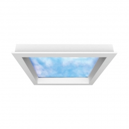 HeraLEDpaneelSkyWindow60x60cmmetinbouwframe