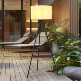 LucandeterraslampJaimy130cmstatiefaluminium