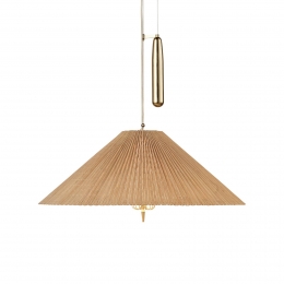 GubihanglampA1972messingkapvanbamboeverstelbaar