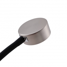 LindbyschroefklemverlichtingJylanikkelzwartLampglas3000K