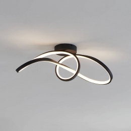 EGLOconnectLEDplafondlampCalarossa-Zzwartaluminium