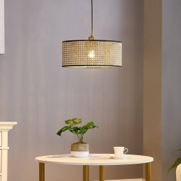 LindbyhanglampOtso17cmhoogbamboeE27