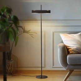 VloerlampLucandeNysiragrijsmetallic2-lamps