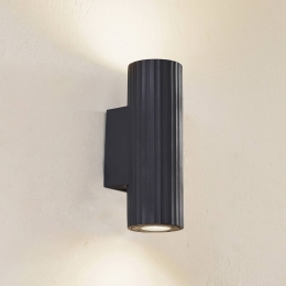 LindbywandlampChristaantracietbeton25cmribbel