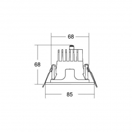 BRUMBERGApolloMicrogladrond4000Kzilver