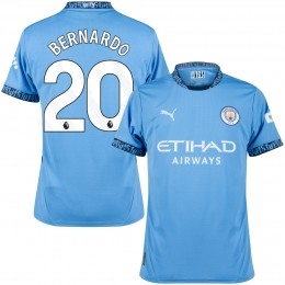 ManchesterCityShirtThuis2024-2025Bernardo20-XL