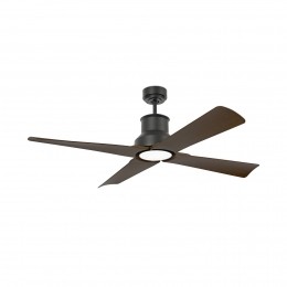 FAROBARCELONAPlafondventilatorWincheMLEDlampIP44zwart