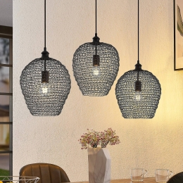 LindbyBenjahanglamp3-lampszwart