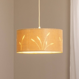 MacoDesignBohoAurishanglampbeige40cmtextiel