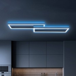 BrilonerLEDplafondlampFrame2-lampsRGBW-achtergrondverlichting1195cm