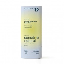 AttitudeSUNLYMineralSunscreenFaceStickSPF30