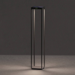 KLEWELEDlampopzonne-energieRADIAMEGAantraciet110cmaluminiumIP65