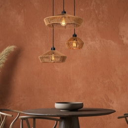 LucideHanglampYunkaivanpapier3-lamps