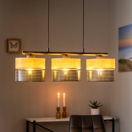 TKLightingNicolhanglampzwarthout-effect70x20cm3-lamps3xE27