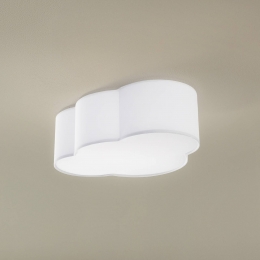 TKLightingPlafondlampCloudtextiel41x31cmwit