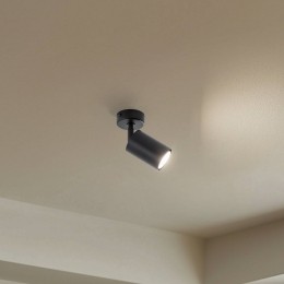 SIGMAPlafondspotZoom1-lampzwart