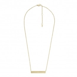 FossilJF04533710-LinearTexture-Goudkleurig-Ketting