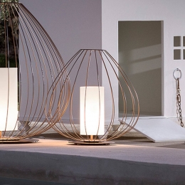 KarmanCell-kooi-tafellamp62cmbrons