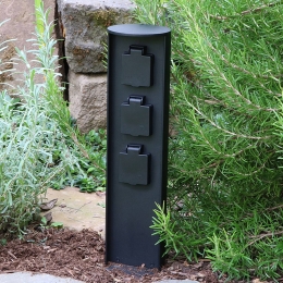 Eco-LightSocketzuilcontactdoos3aansluitingenMAX3500W