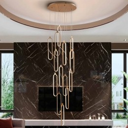SchullerValenciaLEDhanglampColetterosgoud14-lichts60cmafstandsbediening