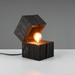 TrioLightingTreasuretafellampzwarthoutscharnierend