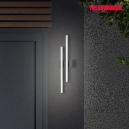 TelefunkenLEDbuitenwandlampGrazdirect2-lampszwart