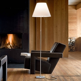 LuceplanCostanzavloerlampD13tialuminiumwit