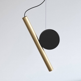 LuceplanDoigladfasedim2700Kmessingzwart