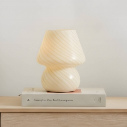 LindbyAndrianatafellampgeelwitglas15cm