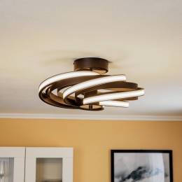 DomiluceLEDplafondlampZoyainmatzwart