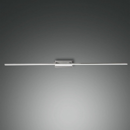 FabasLuceLEDspiegellampNalaverchroomdbreedte110cmmetaal