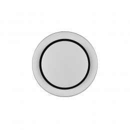 RealityLeuchtenPlafondlampAtria38cmzwartkunststofCCT