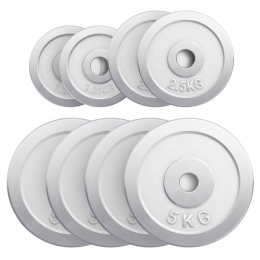 HalterschijvenSet-Bundel-275kg4x5kg2x25kg2x125kg-Chroom-30mm-GorillaSports
