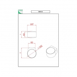 FabasLuceBuitenwandlampLao2-lampsaluminiumkristalglas