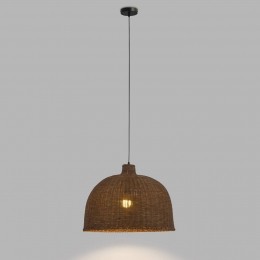 ForlightCortichanglamp60cmdonkerbruinrotan