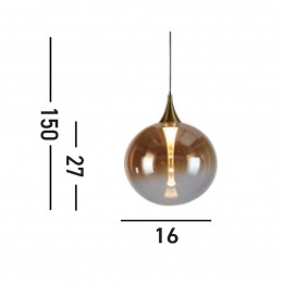 SearchlightLEDhanglampAlchemy1-lampzwartamberglas